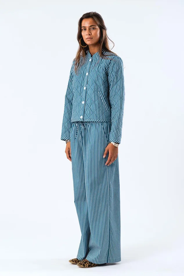 Women Lollys Laundry Quilt Emilia Jacket Stripe