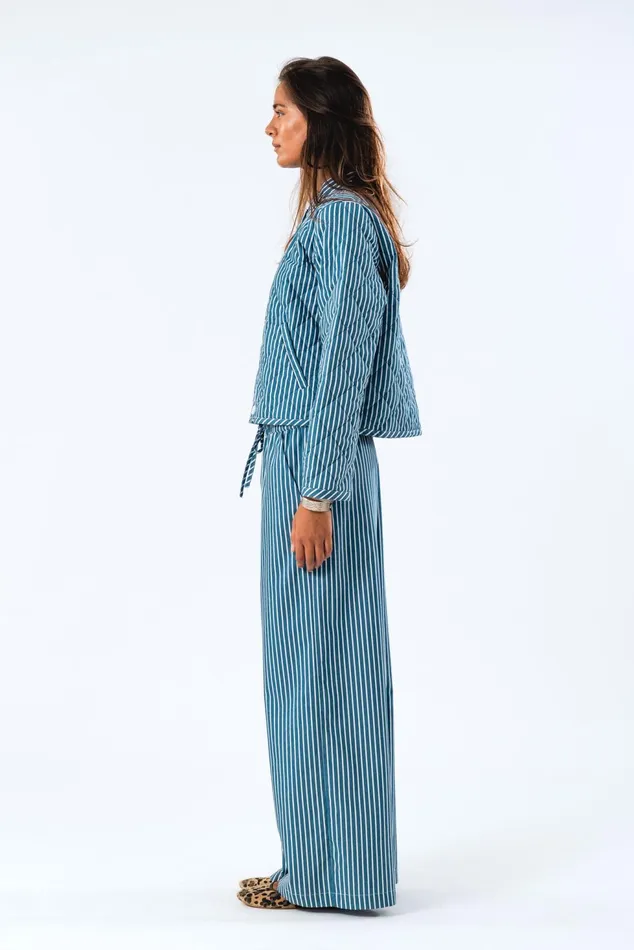 Women Lollys Laundry Quilt Emilia Jacket Stripe