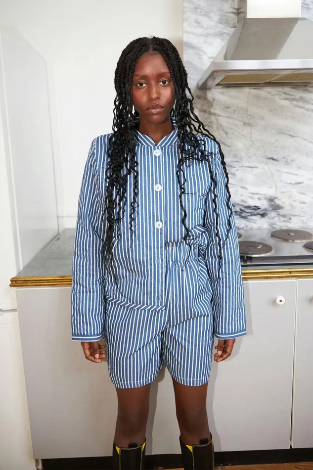 Women Lollys Laundry Quilt Emilia Jacket Stripe