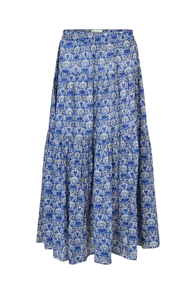 Women Lollys Laundry Skirts Sunset Maxi Skirt Blue