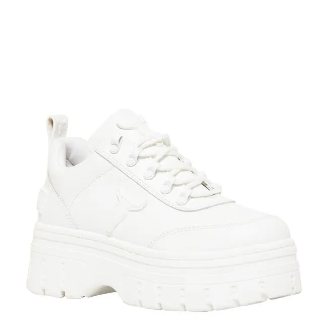 Women Lux White Sneakers Windsor Smith Platform Sneakers