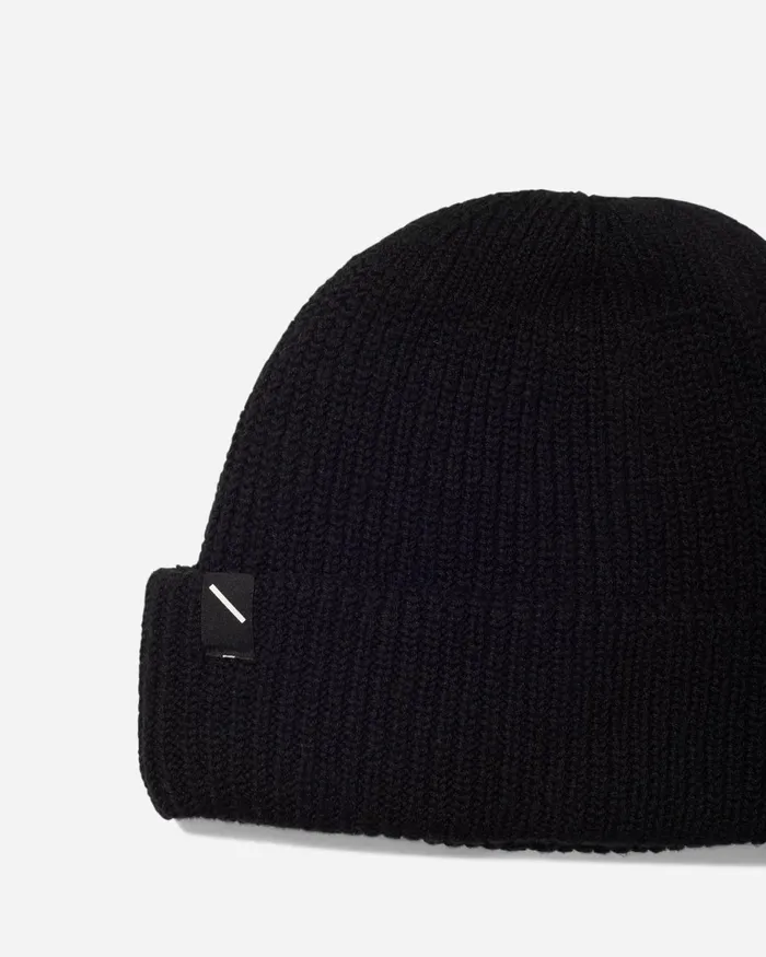 WomenMen Saturdays NYC Hats Saturdays Beanie Black WomenMen Saturdays NYC Hats Saturdays Beanie Black