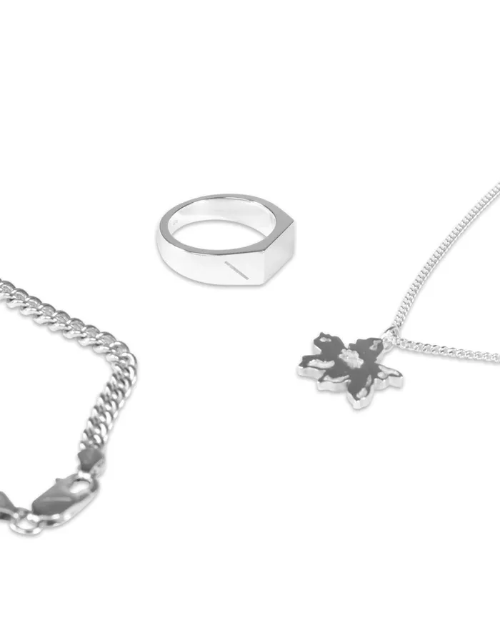 WomenMen Saturdays NYC Jewelry Cameron Studio X SNYC Signet Ring Silver WomenMen Saturdays NYC Jewelry Cameron Studio X SNYC Signet Ring Silver
