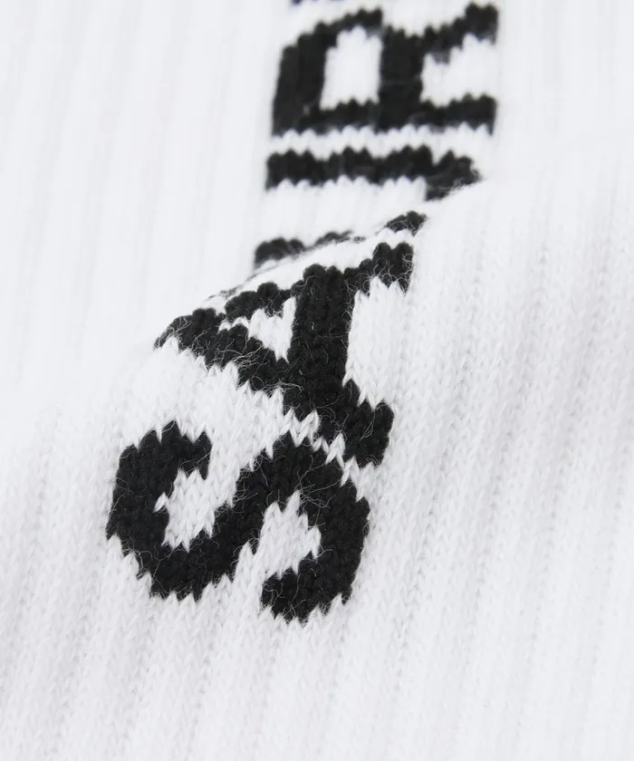 WomenMen Saturdays NYC Socks Logo Sock White WomenMen Saturdays NYC Socks Logo Sock White