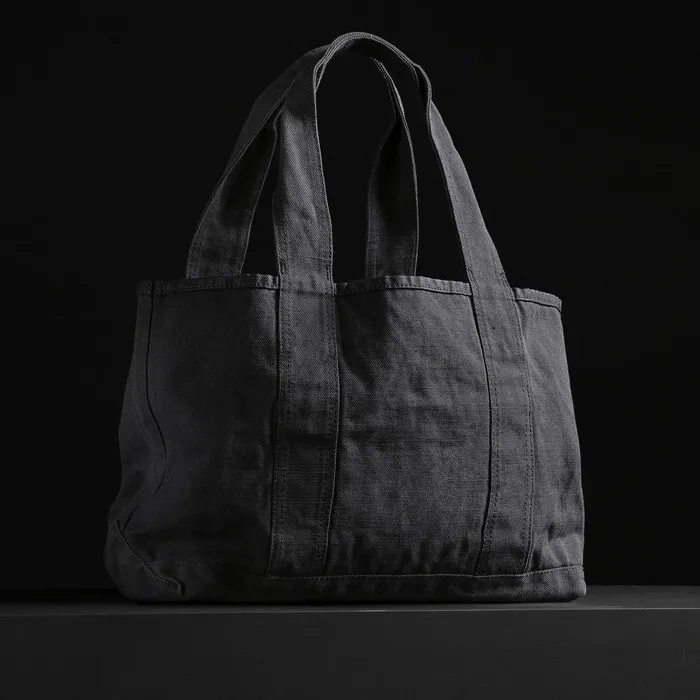 WomenMen Tote Bags James Perse Classic Mini Canvas Tote Black