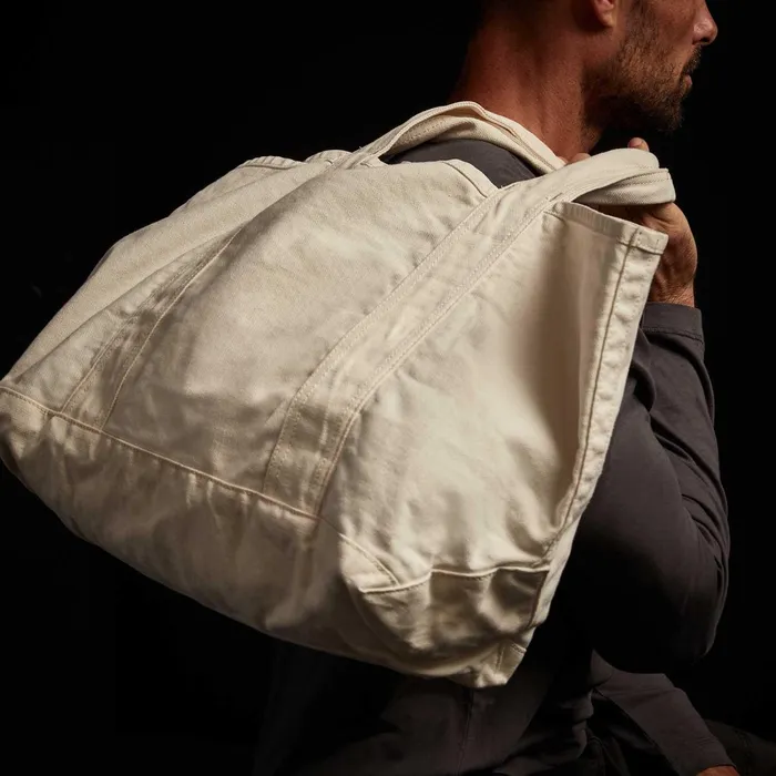 WomenMen Tote Bags James Perse Small Canvas Tote White