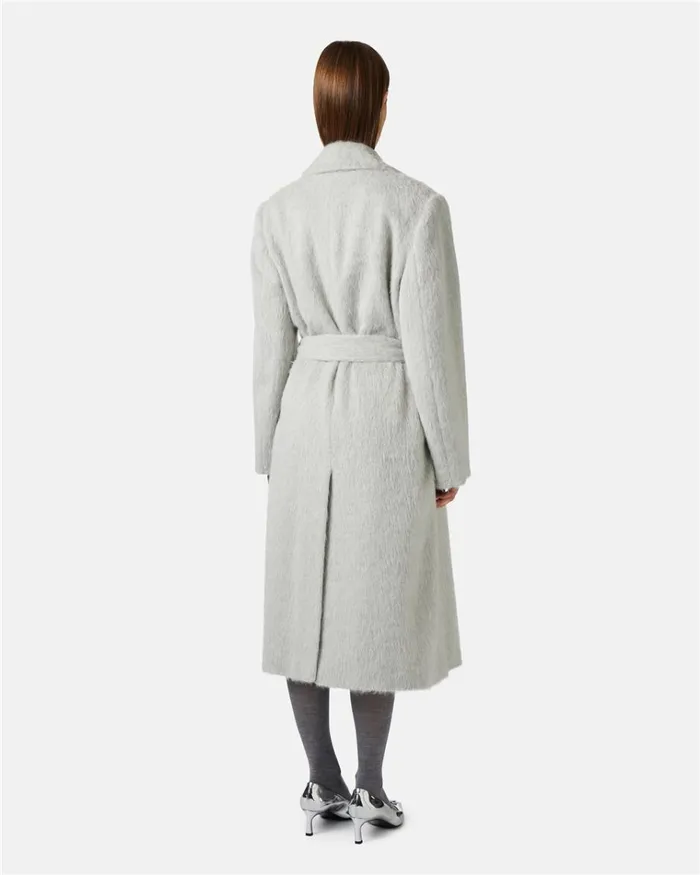 Women OUTERWEAR Iceberg Doublebreasted Coat In Velor Cloth