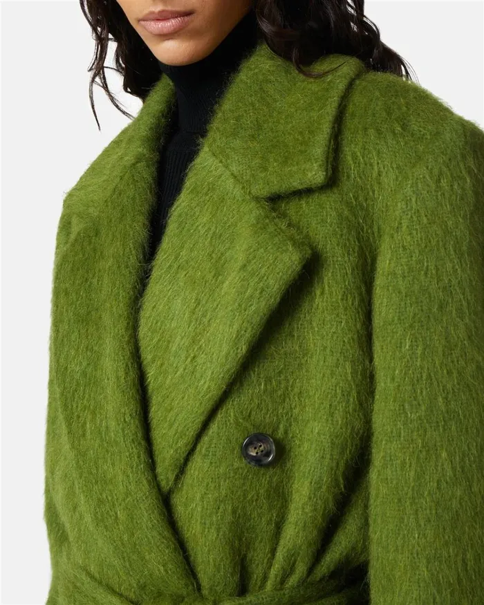 Women OUTERWEAR Iceberg Doublebreasted Coat In Velor Cloth