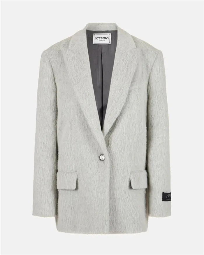 Women OUTERWEAR Iceberg Overfit Singlebreasted Jacket Women OUTERWEAR Iceberg Overfit Singlebreasted Jacket