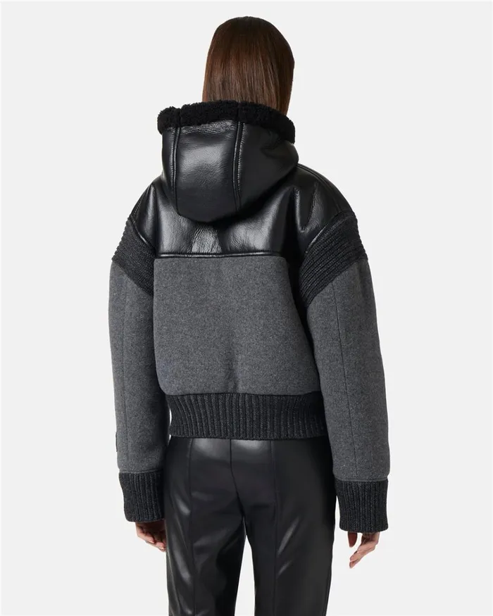 Women OUTERWEAR Iceberg Special Fit Jacket In Different Fabrics Women OUTERWEAR Iceberg Special Fit Jacket In Different Fabrics