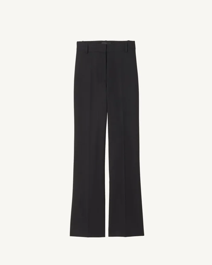 Women Pants and Shorts Nili Lotan CROPPED CORETTE PANT Black