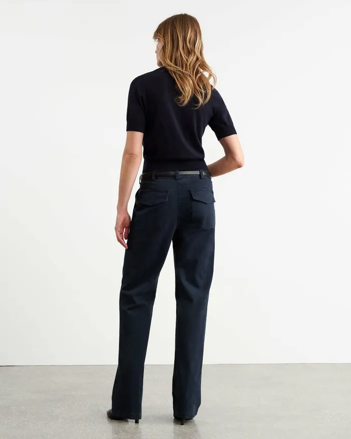Women Pants and Shorts Nili Lotan GABY PANT Bone