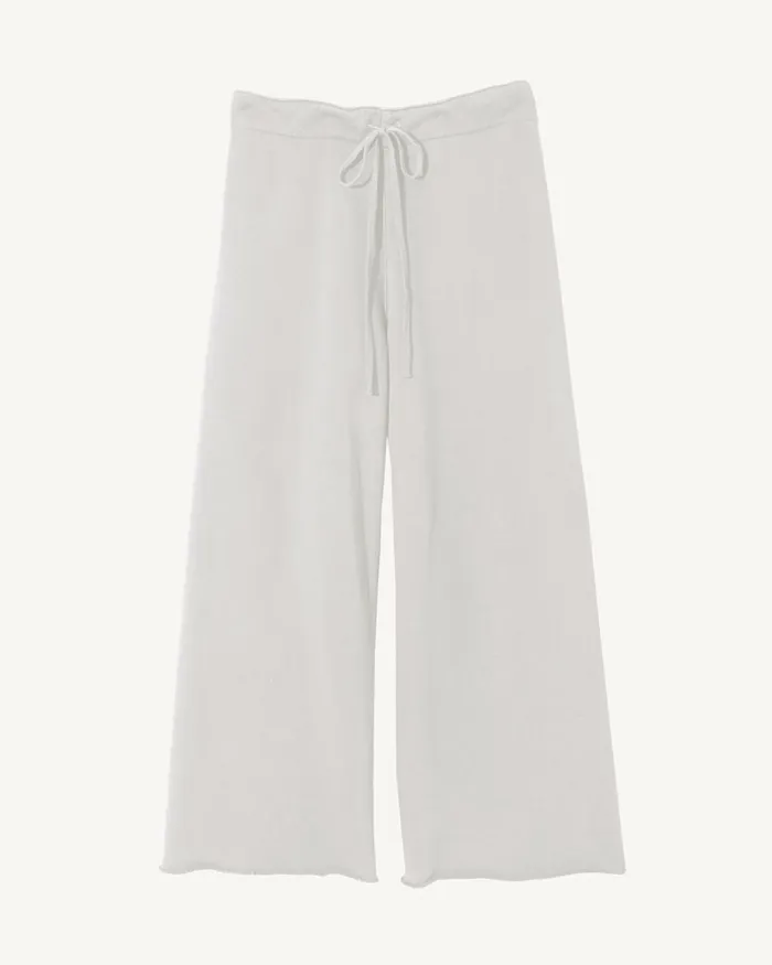 Women Pants and Shorts Nili Lotan KIKI SWEATPANT Chalk