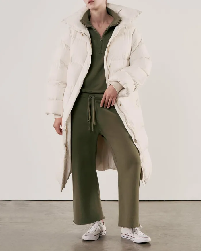 Women Pants and Shorts Nili Lotan KIKI SWEATPANT Chalk