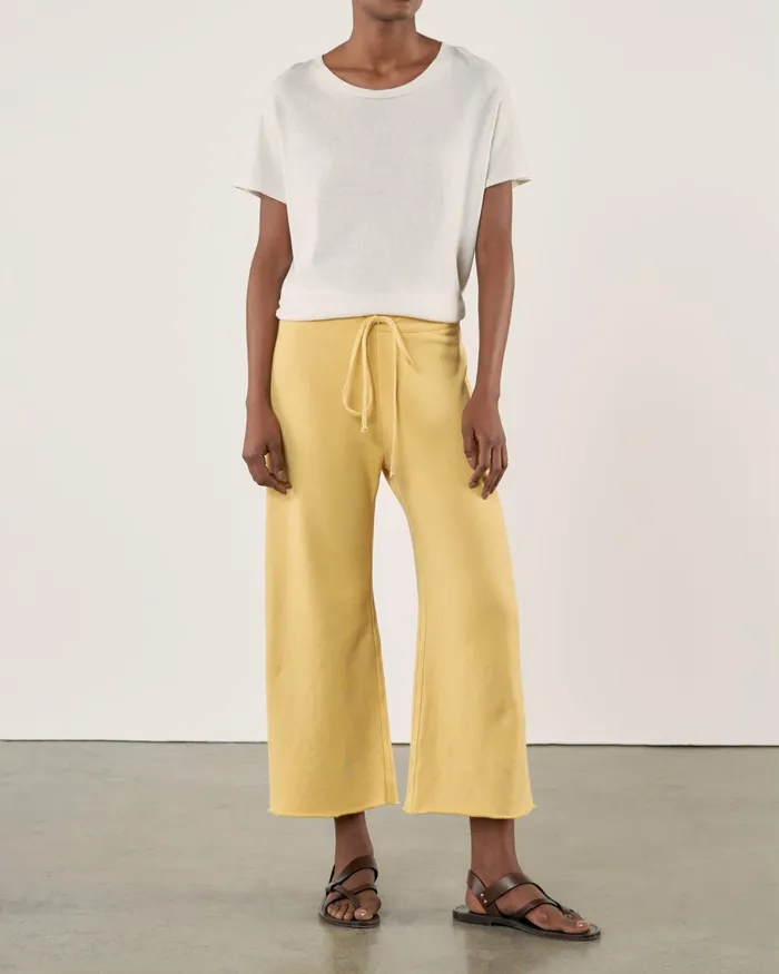 Women Pants and Shorts Nili Lotan KIKI SWEATPANT Chalk
