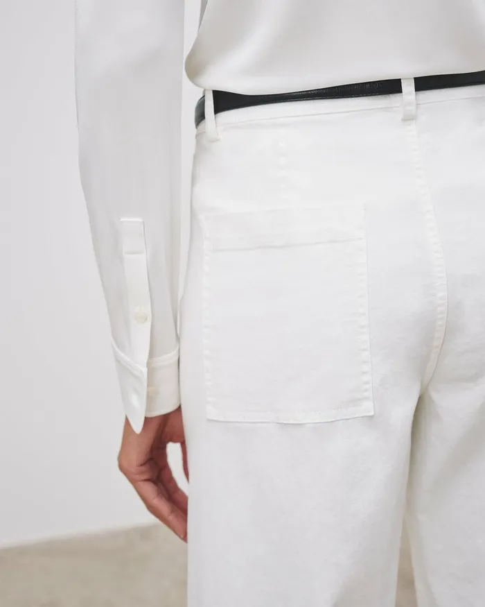 Women Pants and Shorts Nili Lotan MEGAN PANT Bone