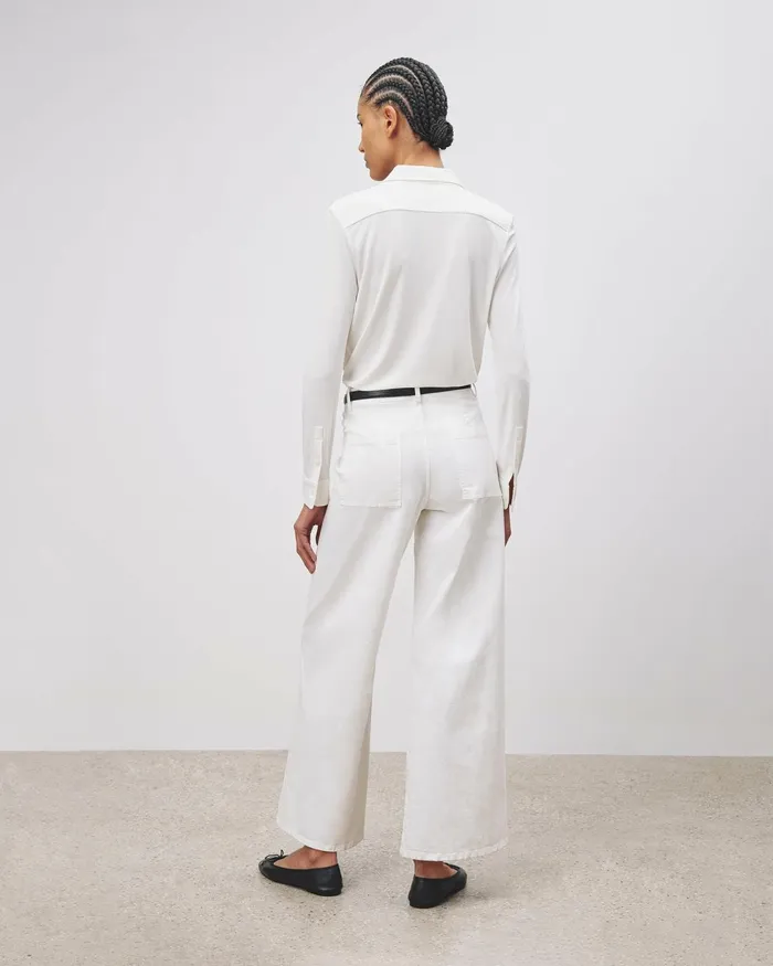 Women Pants and Shorts Nili Lotan MEGAN PANT Bone