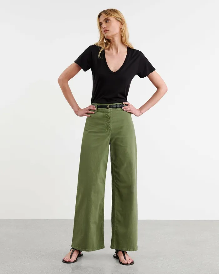 Women Pants and Shorts Nili Lotan MEGAN PANT Bone
