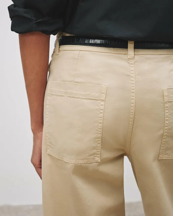 Women Pants and Shorts Nili Lotan MEGAN PANT Bone