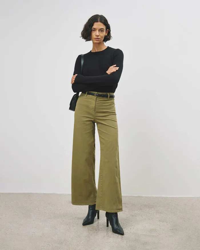 Women Pants and Shorts Nili Lotan MEGAN PANT Bone