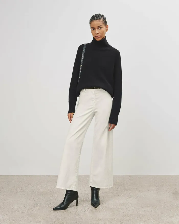 Women Pants and Shorts Nili Lotan MEGAN PANT Bone
