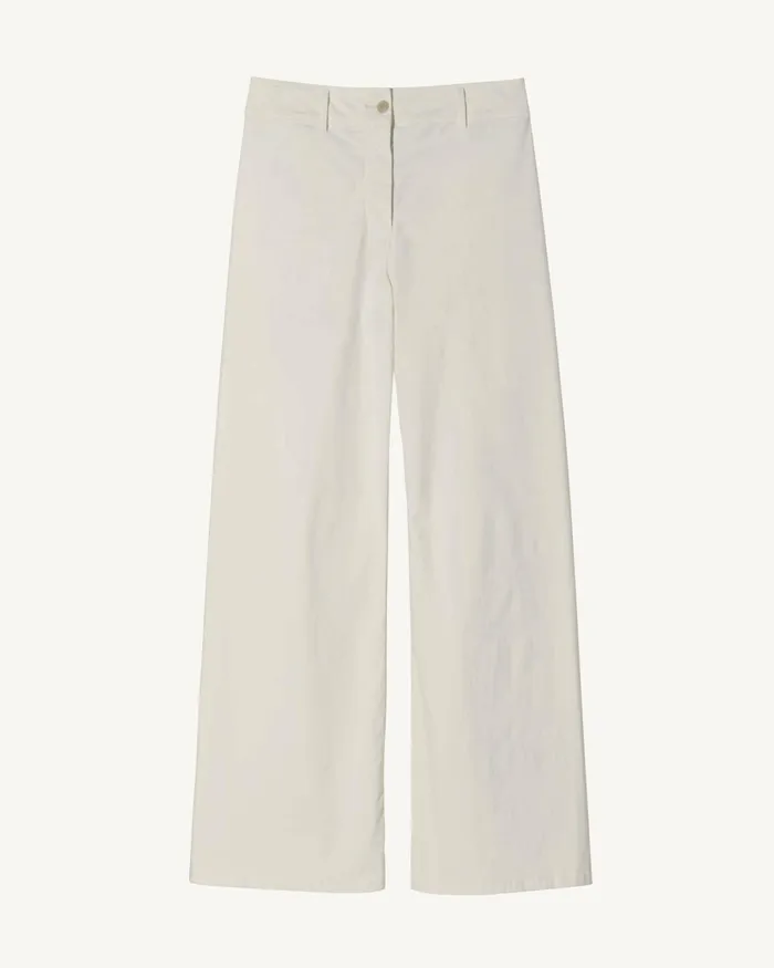 Women Pants and Shorts Nili Lotan MEGAN PANT Bone