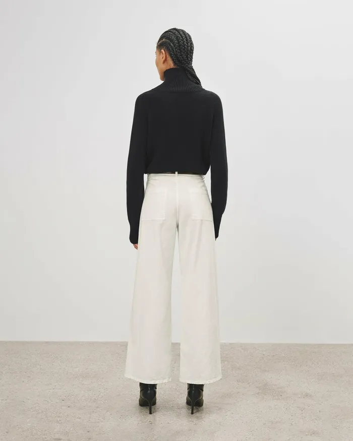 Women Pants and Shorts Nili Lotan MEGAN PANT Bone