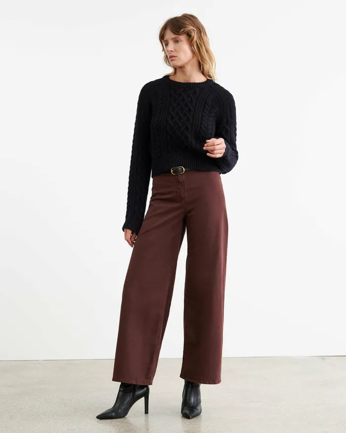 Women Pants and Shorts Nili Lotan MEGAN PANT Bone