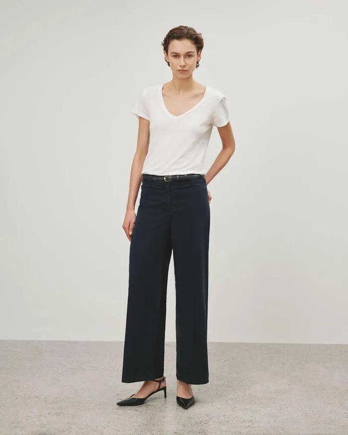 Women Pants and Shorts Nili Lotan MEGAN PANT Bone