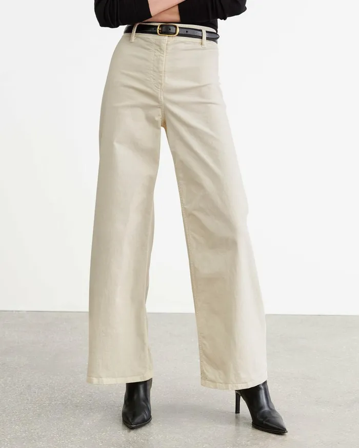 Women Pants and Shorts Nili Lotan MEGAN PANT Bone