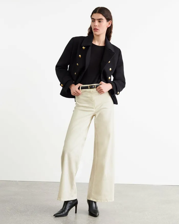 Women Pants and Shorts Nili Lotan MEGAN PANT Bone
