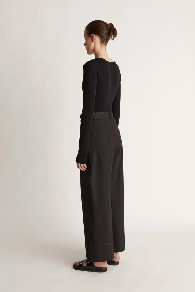 Women Pants And Shorts Lee Mathews LM Classic Culotte Black