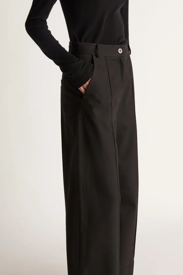Women Pants And Shorts Lee Mathews LM Classic Culotte Black