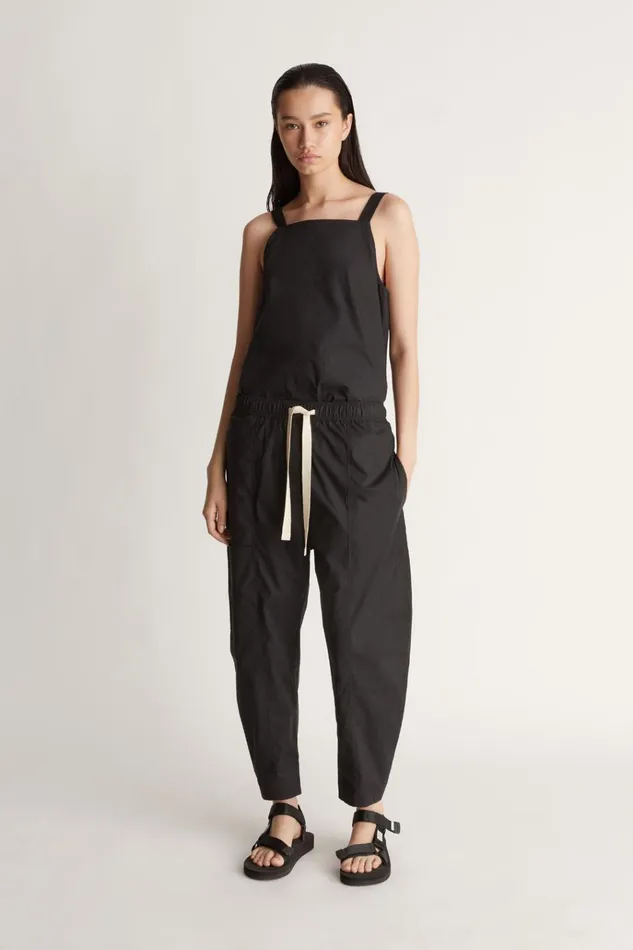 Women Pants And Shorts Lee Mathews LM Poplin Pant Black