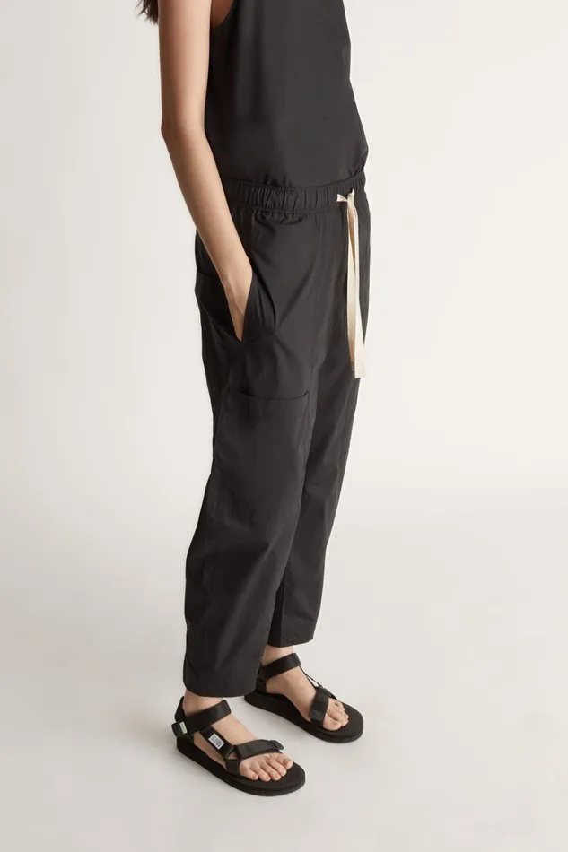 Women Pants And Shorts Lee Mathews LM Poplin Pant Black
