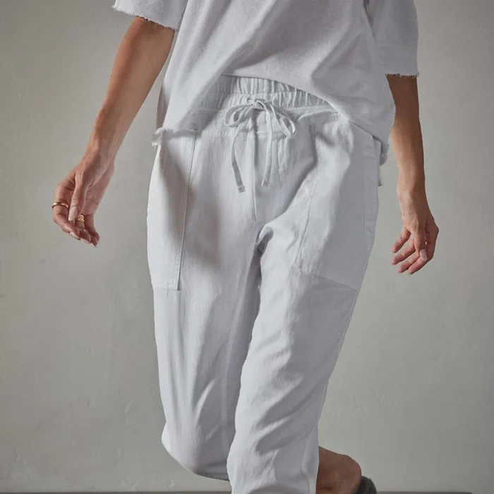 Women PantsDenim James Perse Mixed Media Pant White