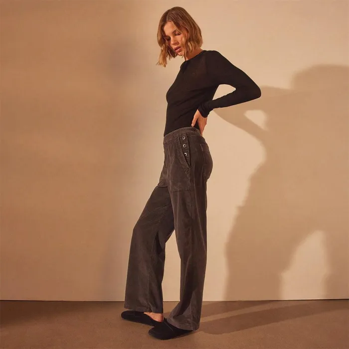 Women PantsDenim James Perse Pacifica Corduroy Pant Magma Pigment