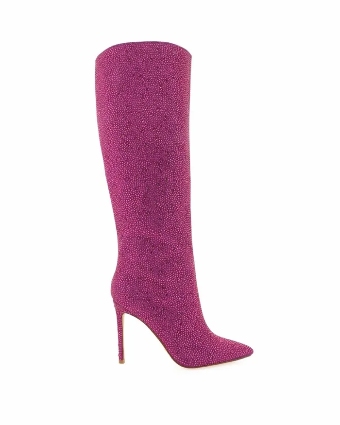 Women Party Heels Billini EMMALINE 8211 MAGENTA RHINESTONE 8211 Boots 8211 BILLINI USA