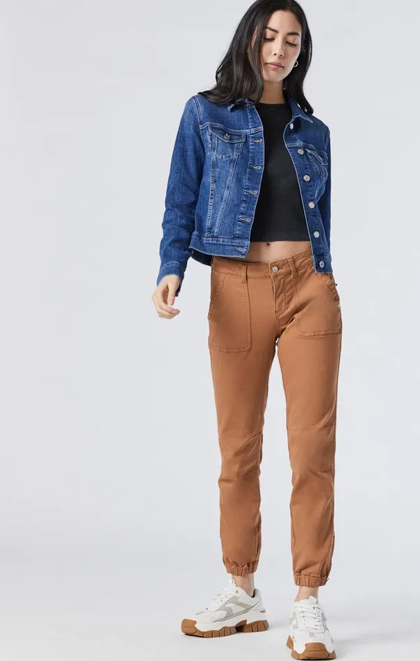 Women Samantha Jacket In Mid Brushed Feather Blue Mavi Jeans Jackets Women Samantha Jacket In Mid Brushed Feather Blue Mavi Jeans Jackets