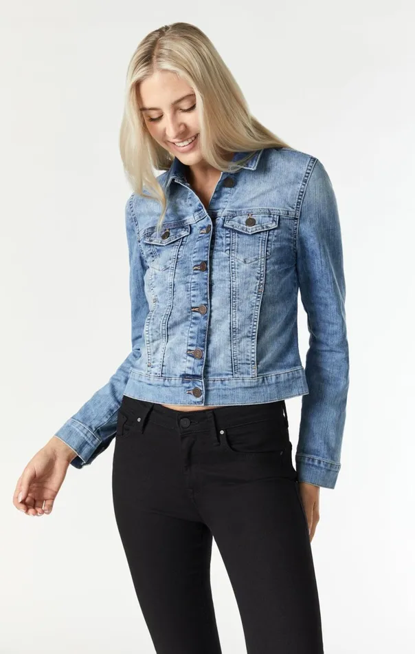 Women Samantha Jean Jacket In Bleach Random Nolita Mavi Jeans Jackets Women Samantha Jean Jacket In Bleach Random Nolita Mavi Jeans Jackets