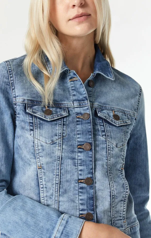 Women Samantha Jean Jacket In Bleach Random Nolita Mavi Jeans Jackets Women Samantha Jean Jacket In Bleach Random Nolita Mavi Jeans Jackets