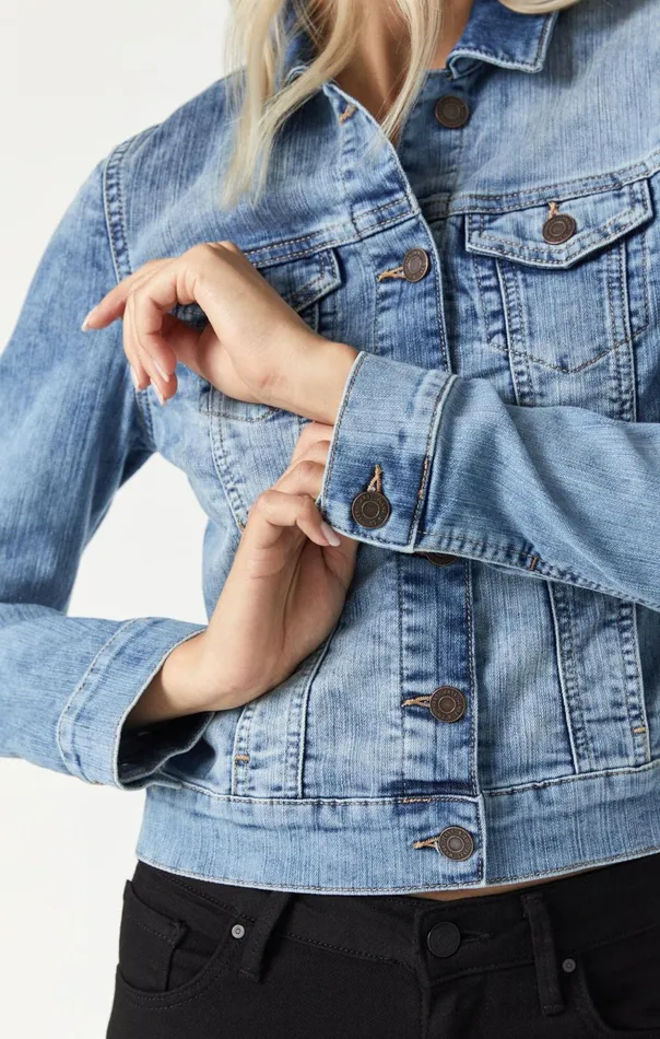 Women Samantha Jean Jacket In Bleach Random Nolita Mavi Jeans Jackets Women Samantha Jean Jacket In Bleach Random Nolita Mavi Jeans Jackets