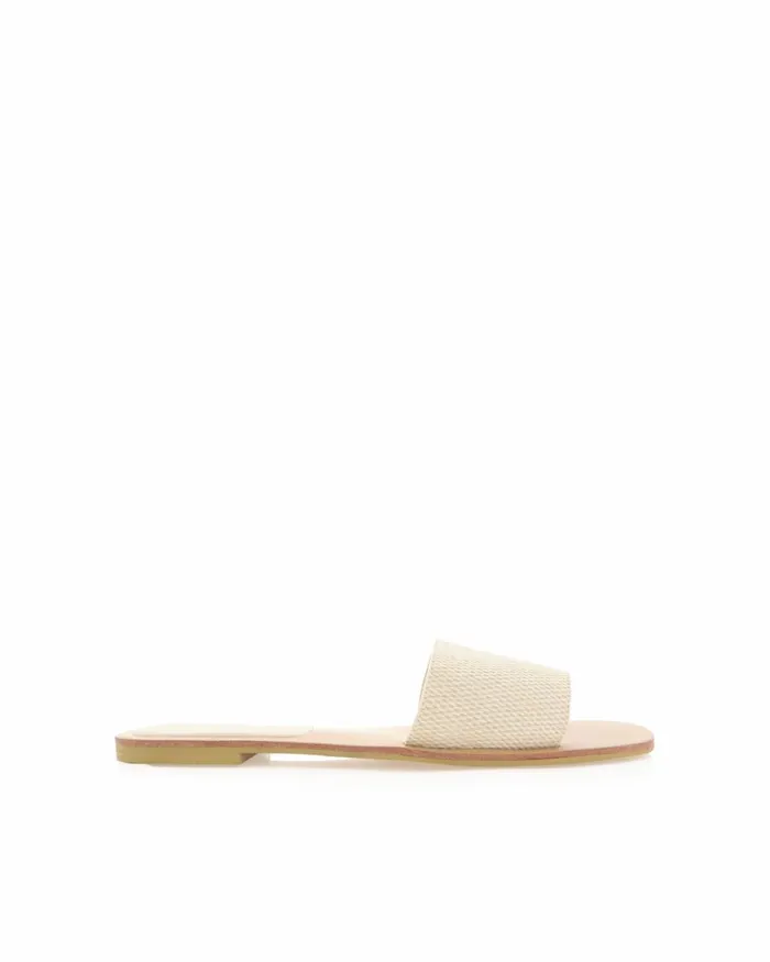 Women Sandals and Slides Billini ZONA 8211 CREAM RAFFIA