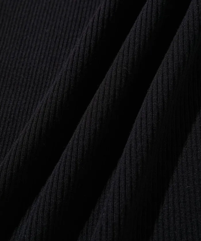 Women Saturdays NYC Dresses Martina Knit Dress Black