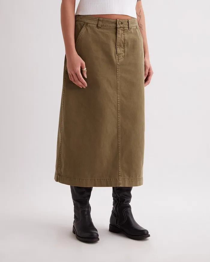 Women Saturdays NYC Skirts Tiffany Midi Skirt Darkearth Women Saturdays NYC Skirts Tiffany Midi Skirt Darkearth