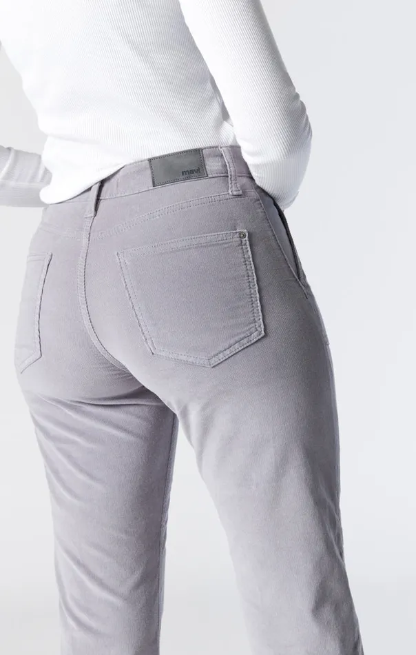 Women Shelia HighRise Front Pocket Straight In Quarry Cord Mavi Jeans Pants Women Shelia HighRise Front Pocket Straight In Quarry Cord Mavi Jeans Pants