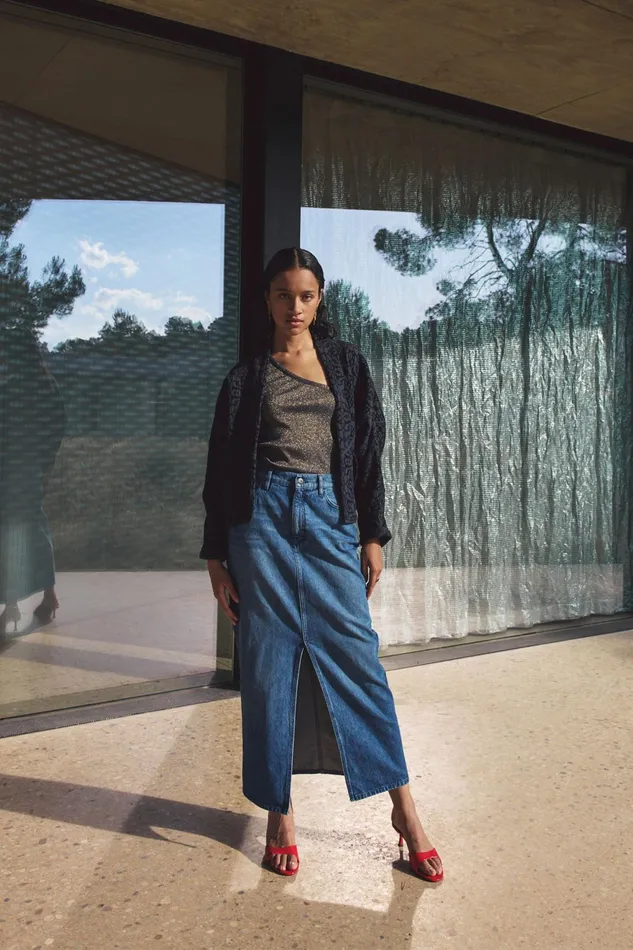 Women Skirts Bybar Sis Denim Skirt Denim