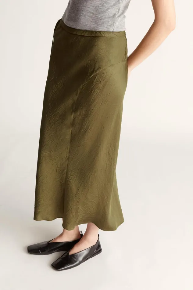 Women Skirts Lee Mathews Eden Skirt Khaki