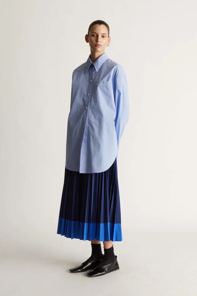 Women Skirts Lee Mathews Peyton Pleated Skirt Peyton