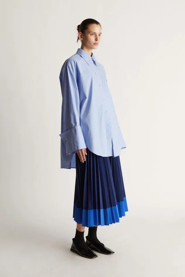 Women Skirts Lee Mathews Peyton Pleated Skirt Peyton